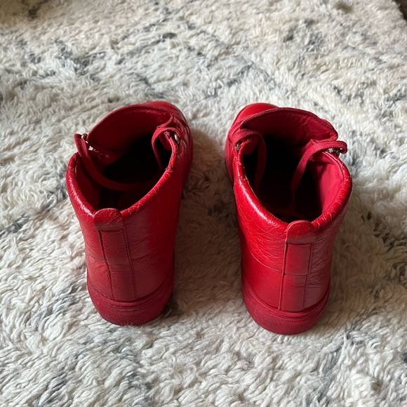 Balenciaga Arena Leather High Trainers - Picture 2 of 5